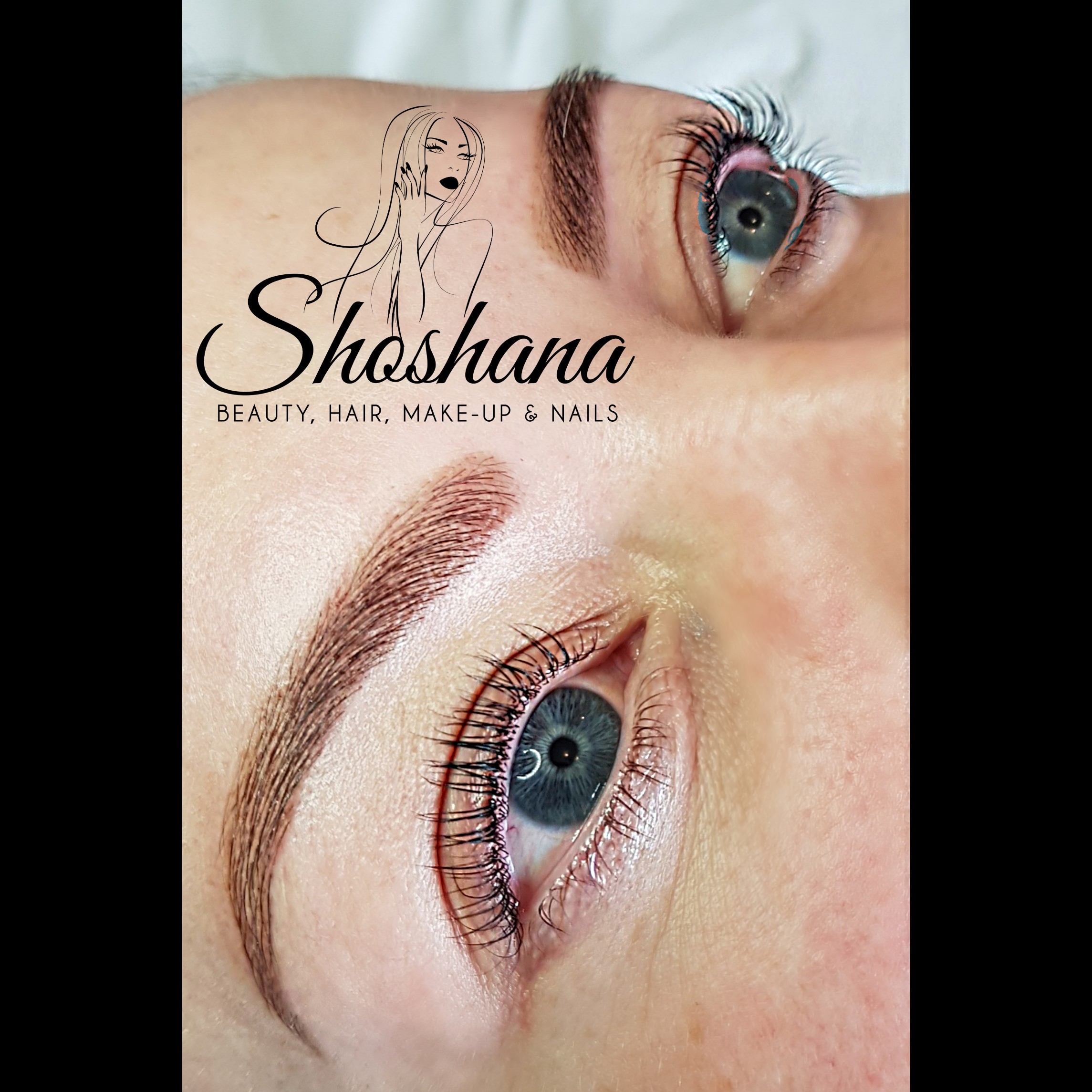 Lash lift & tint with Henna brows
